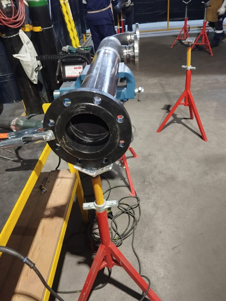 Fabricação de tubulação industrial